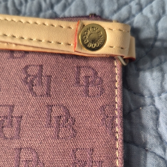 DOONEY & BOURKE Wristlet with Monogram Pattern - Picture 2 of 8